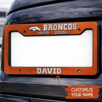 Denver Broncos | Premium NFL Pride License Plate Frame