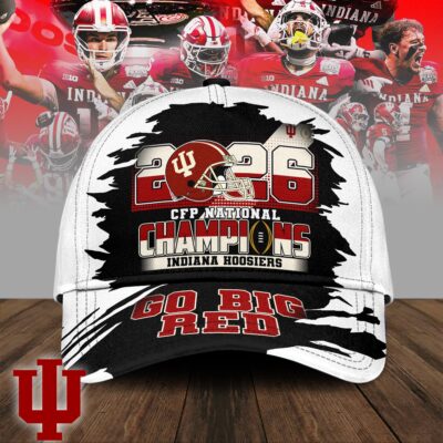 Indiana Hoosiers | Premium NCAA 2026 CFP National Champions Classic Cap