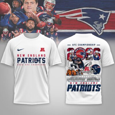 New England Patriots | Premium NFL 2026 Super Bowl 3D Shirt