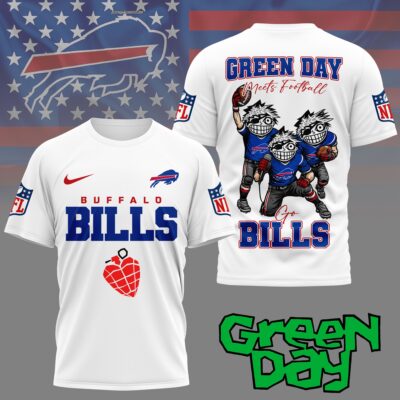 Buffalo Bills | Premium NFL Green Day Fan 3D Shirt NY