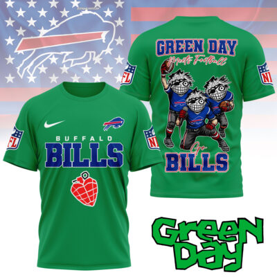 Buffalo Bills | Premium NFL Green Day Fan 3D Shirt NY