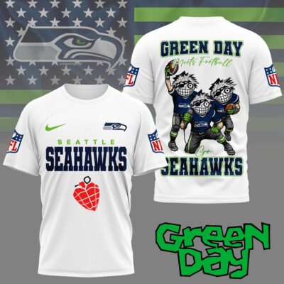 Seattle Seahawks | Premium NFL Green Day Fan 3D Shirt NY