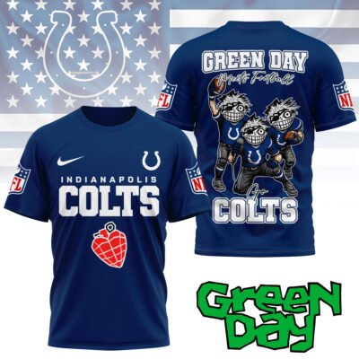 Indianapolis Colts | Premium NFL Green Day Fan 3D Shirt NY
