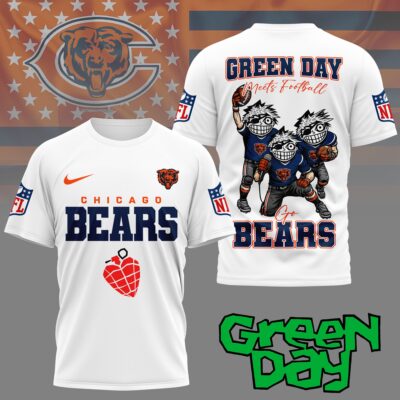 Chicago Bears | Premium NFL Green Day Fan 3D Shirt NY