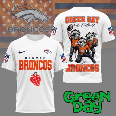 Denver Broncos | Premium NFL Green Day Fan 3D Shirt NY