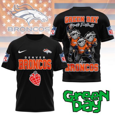 Denver Broncos | Premium NFL Green Day Fan 3D Shirt NY