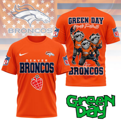 Denver Broncos | Premium NFL Green Day Fan 3D Shirt NY