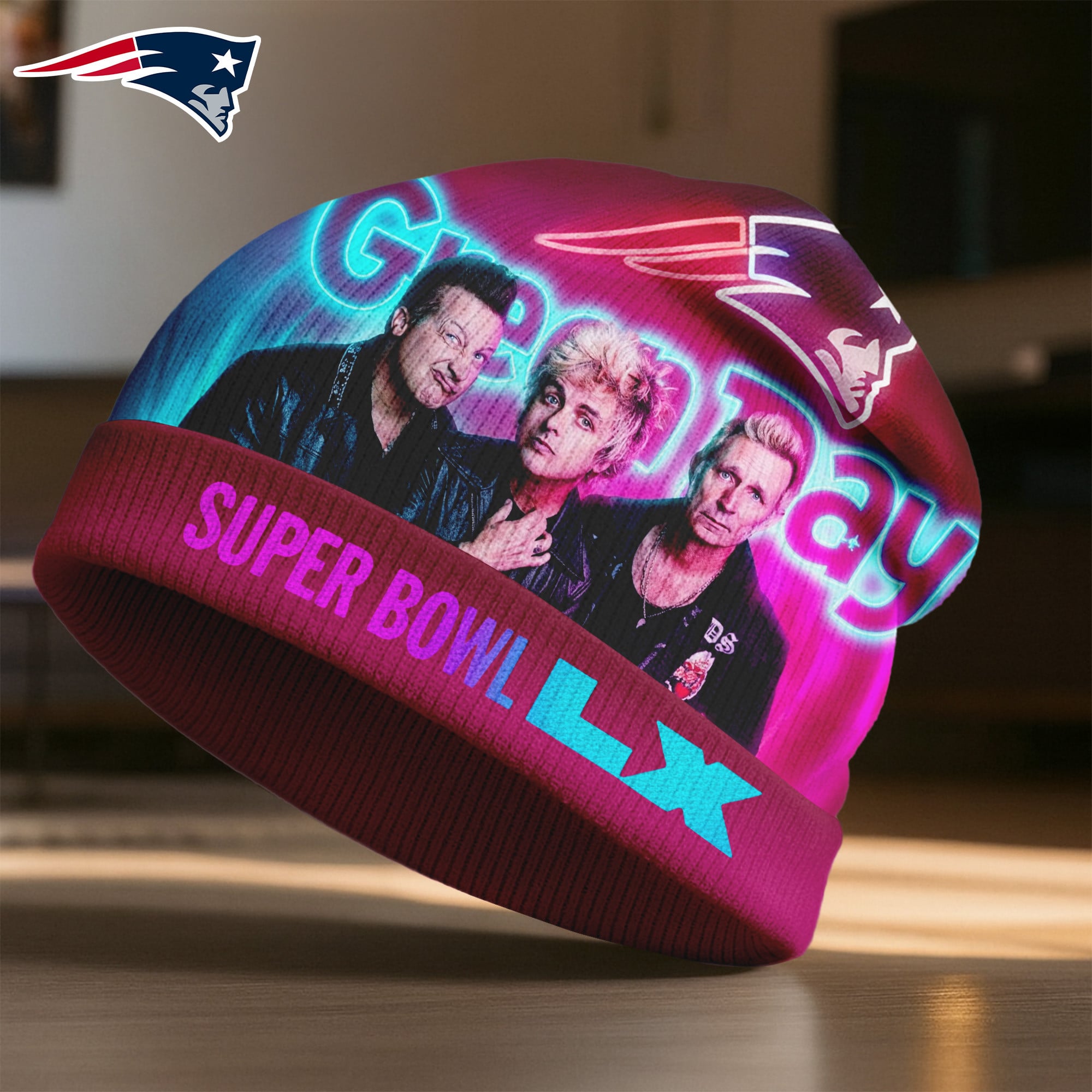 New England Patriots | Premium NFL 2026 Super Bowl 3D Shirt - Image 2