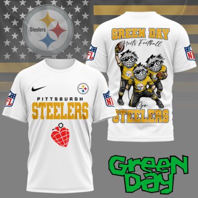 Pittsburgh Steelers | Premium NFL Green Day 3D Shirt