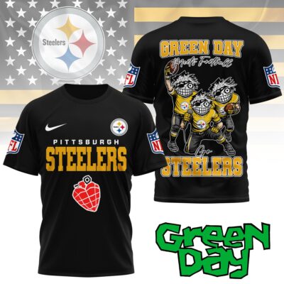 Pittsburgh Steelers | Premium NFL Green Day 3D Shirt