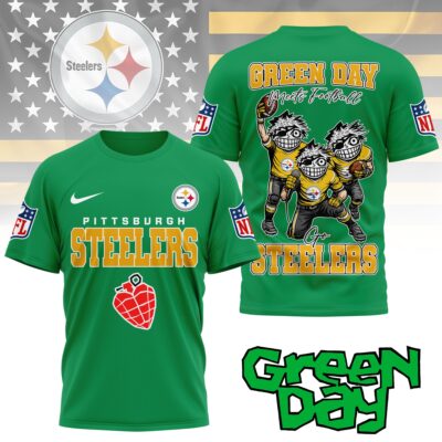 Pittsburgh Steelers | Premium NFL Green Day Fan 3D Shirt NY