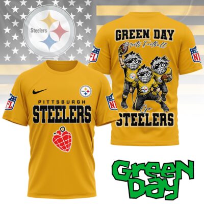 Pittsburgh Steelers | Premium NFL Green Day Fan 3D Shirt NY
