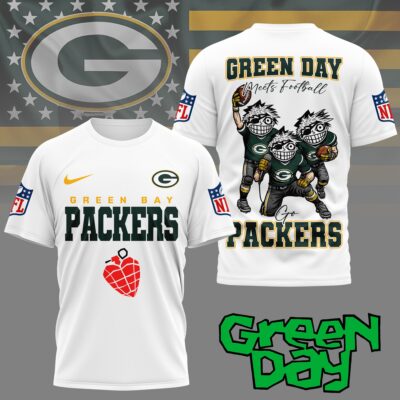 Green Bay Packers | Premium NFL Green Day 3D Shirt