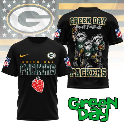 Green Bay Packers | Premium NFL Green Day 3D Shirt