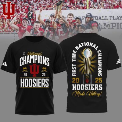 Indiana Hoosiers | Premium NCAA 2026 CFP National Champions 3D Shirt