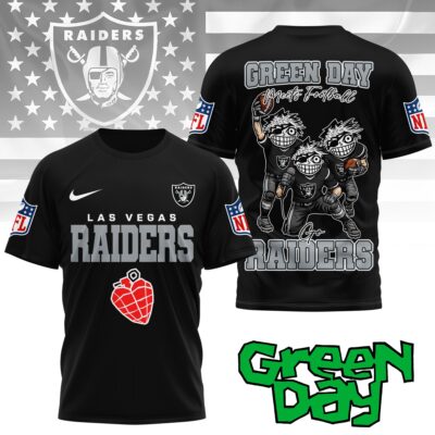 Las Vegas Raiders | Premium NFL Green Day Fan 3D Shirt NY
