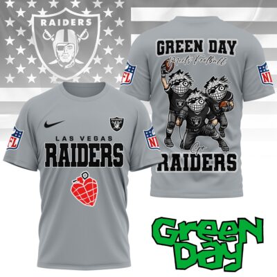 Las Vegas Raiders | Premium NFL Green Day Fan 3D Shirt NY