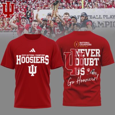 Indiana Hoosiers | Premium NCAA 2026 CFP National Champions 3D Shirt