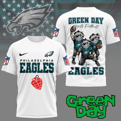 Philadelphia Eagles | Premium NFL Green Day Fan 3D Shirt NY