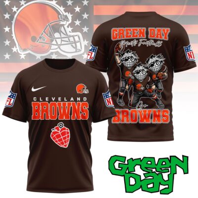 Cleveland Browns | Premium NFL Green Day 3D Shirt