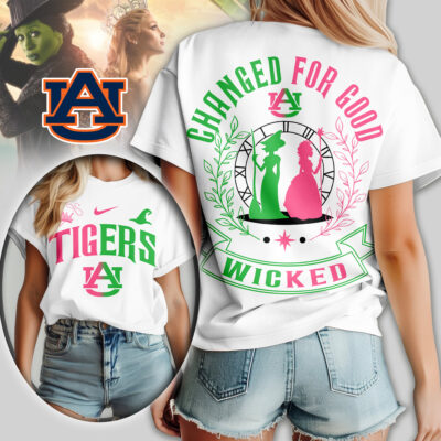 Auburn Tigers | Premium NCAA Wicked Changed For Good Women Shirt
