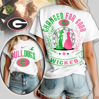 Georgia  Bulldogs | Premium NCAA Wicked Changed For Good Women Shirt