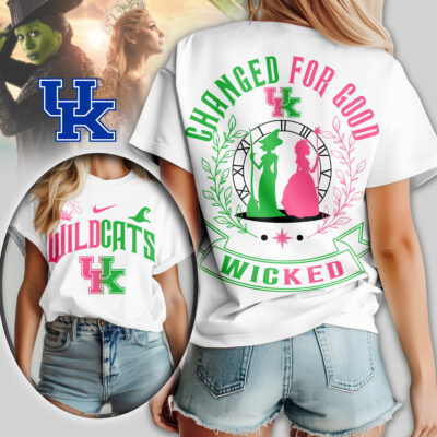 Kentucky Wildcats | Premium NCAA Wicked Changed For Good Women Shirt