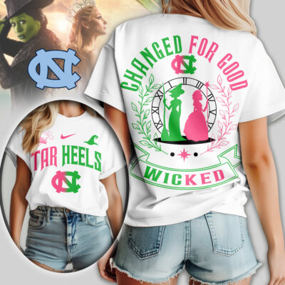 North Carolina Tar Heels | Premium NCAA Wicked Changed For Good Women Shirt