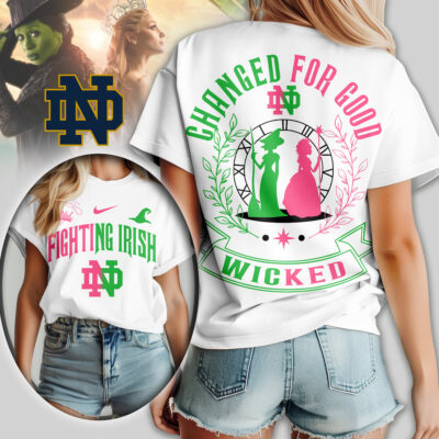 Notre Dame Fighting Irish | Premium NCAA Wicked Changed For Good Women Shirt