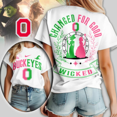 Ohio State Buckeyes | Premium NCAA Wicked Changed For Good Women Shirt