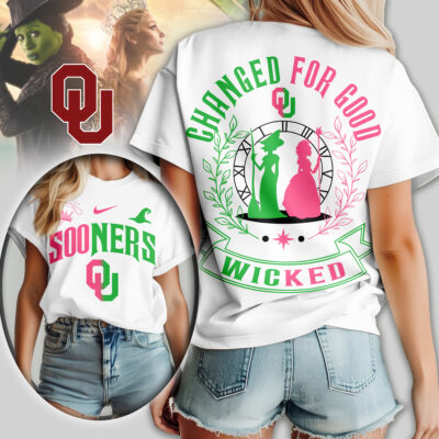 Oklahoma Sooners | Premium NCAA Wicked Changed For Good Women Shirt