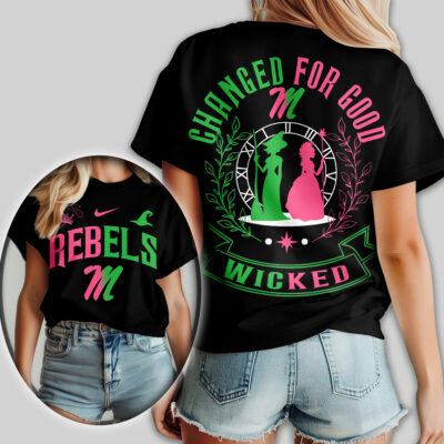 Ole Miss Rebels | Premium NCAA Wicked Changed For Good Women Shirt