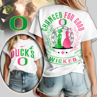 Oregon Ducks | Premium NCAA Wicked Changed For Good Women Shirt
