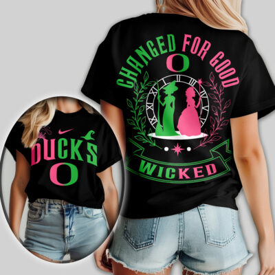 Oregon Ducks | Premium NCAA Wicked Changed For Good Women Shirt