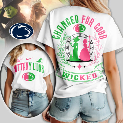 Penn State Nittany Lions | Premium NCAA Wicked Changed For Good Women Shirt