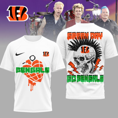 Cincinnati Bengals | Premium NFL Green Day Football 3D Shirt