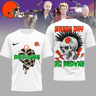 Cleveland Browns | Premium NFL Green Day Football 3D Shirt