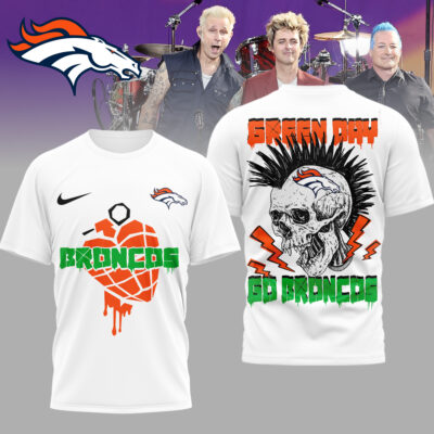 Denver Broncos | Premium NFL Green Day Football 3D Shirt