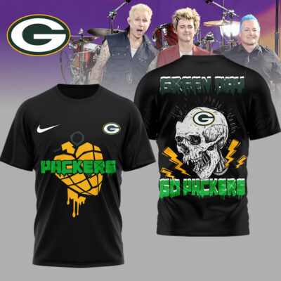 Green Bay Packers | Premium NFL Green Day Football 3D Shirt