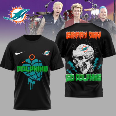 Miami Dolphins | Premium NFL Green Day Football 3D Shirt
