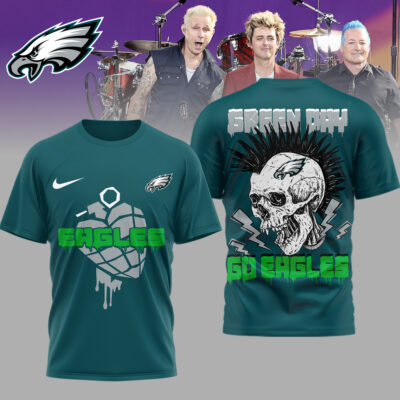 Philadelphia Eagles | Premium NFL Green Day Football 3D Shirt