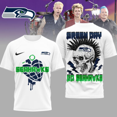 Seattle Seahawks | Premium NFL Green Day Football 3D Shirt