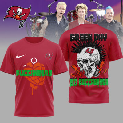 Tampa Bay Buccaneers | Premium NFL Green Day Football 3D Shirt