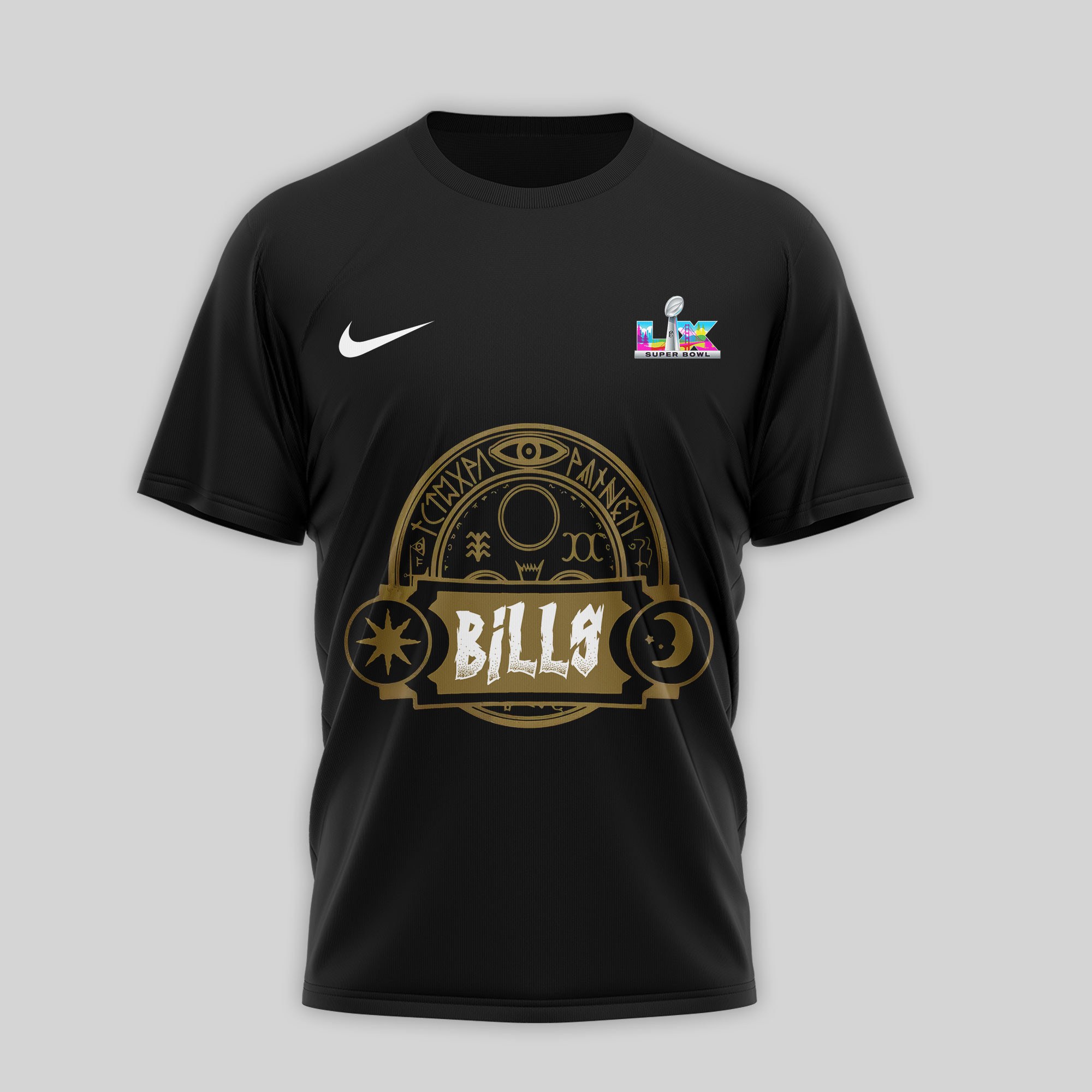 Buffalo Bills | Premium NFL 2026 Super Bowl x Silent Hill 3D Shirt - Image 3