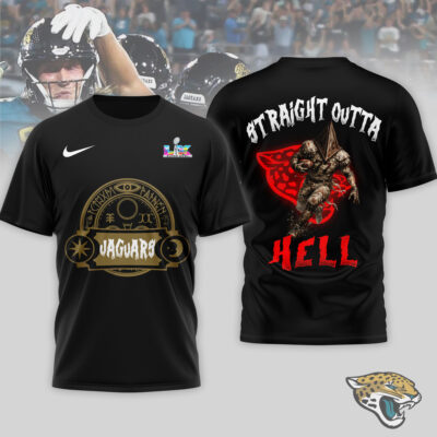 Jacksonville Jaguars | Premium NFL 2026 Super Bowl x Silent Hill 3D Shirt