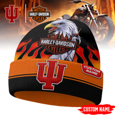 Indiana Hoosiers | Premium NCAA Harley Davidson Beanie Hat
