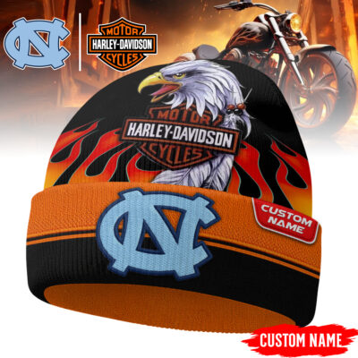 North Carolina Tar Heels | Premium NCAA Harley Davidson Beanie Hat