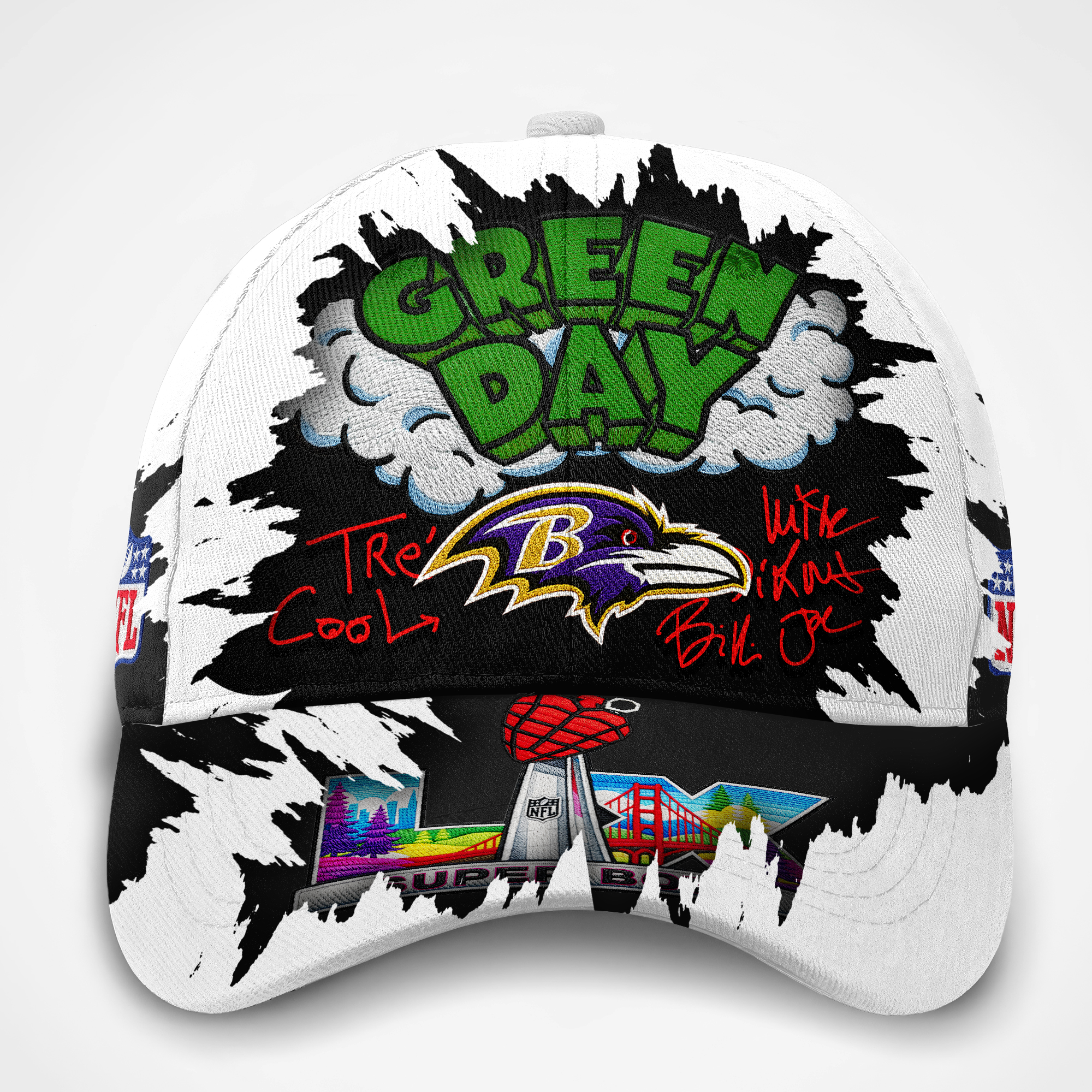 Baltimore Ravens | Premium NFL Green Day Classic Cap - Image 2