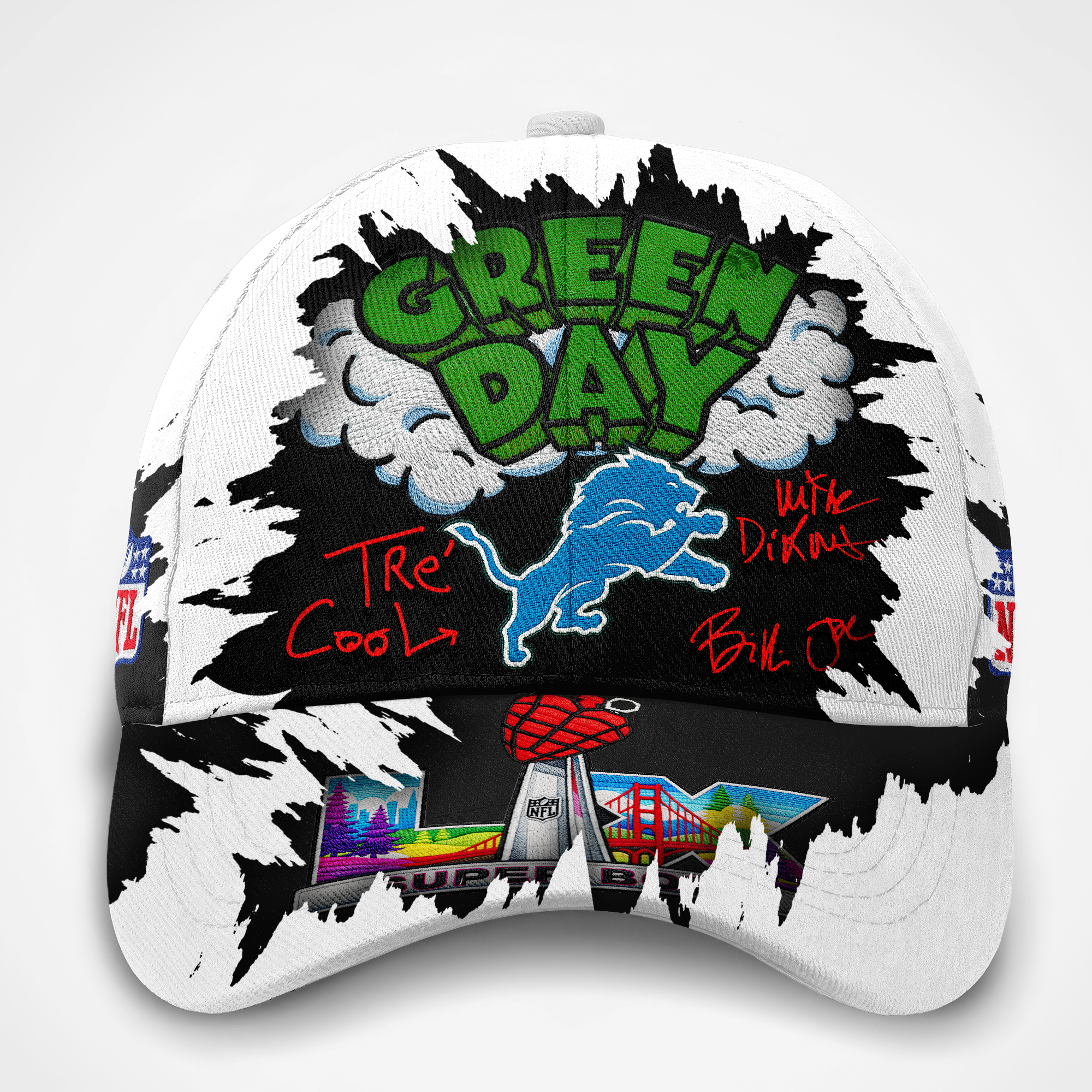 Detroit Lions | Premium NFL Green Day Classic Cap - Image 2