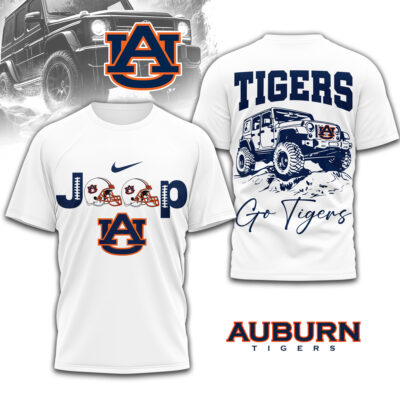 Auburn Tigers | Premium NCAA Jeep 3D Shirt